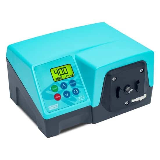 Watson-Marlow 323U Variable-Speed Peristaltic Pump Drive, Analog/Manual Control, 3 to 400 rpm