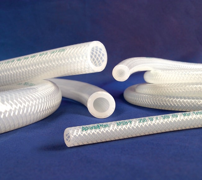 NewAge Industries Polyester Braid-Reinforced Silicone Tubing