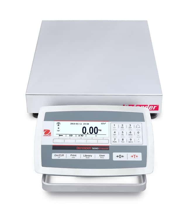 OHAUS™ Defender 5000 Bench Scales, 12 x 12 Inch Platform
