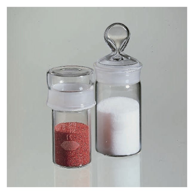DWK Life Sciences Kimble™ KIMAX™ Weighing Bottles with Standard Taper Outside Ground Caps, 92 mL