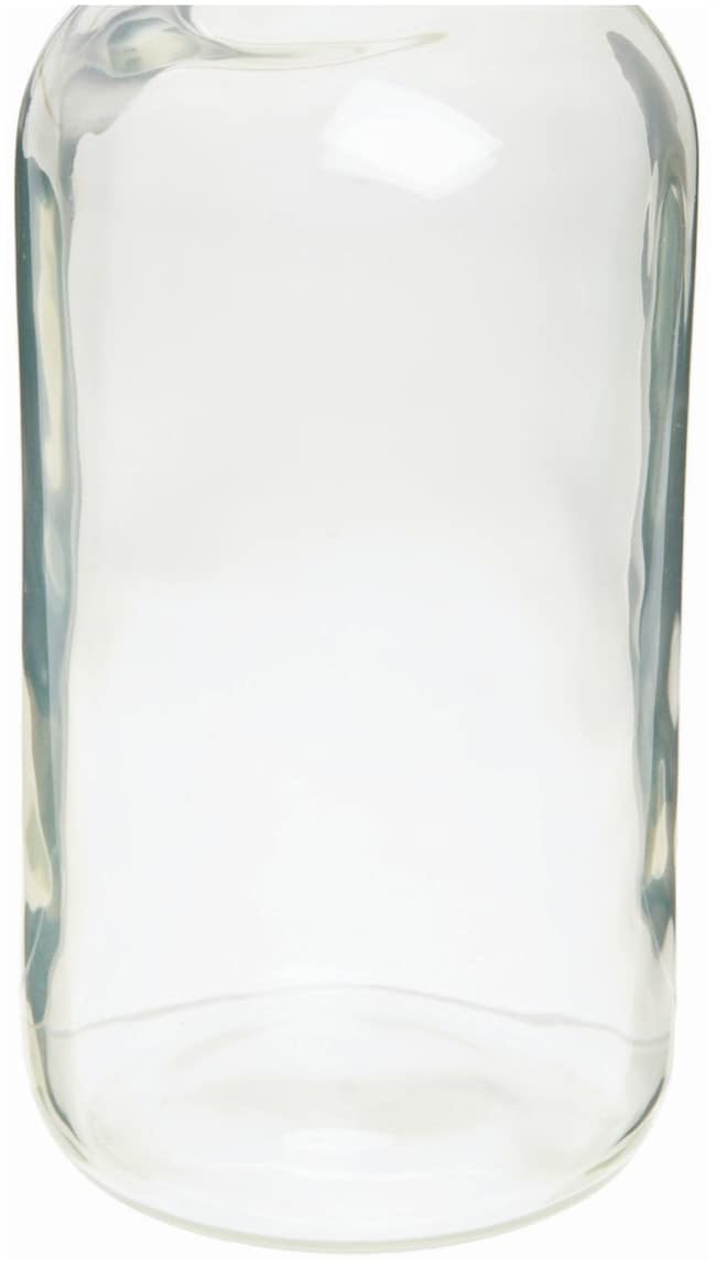 DWK Life Sciences Wheaton™ Safety-Coated Narrow-Mouth Clear Bottles with Foil-Lined Caps