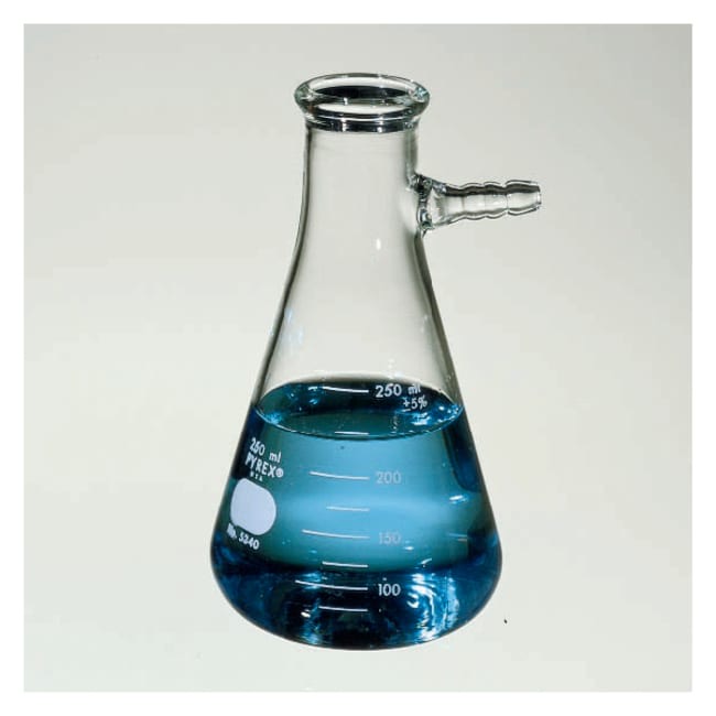 Corning™ PYREX™ Filtering Flasks with Sidearm Tubulation