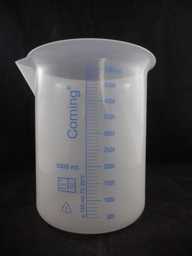 Corning™ Reusable Polypropylene Low-Form Beakers, Graduated