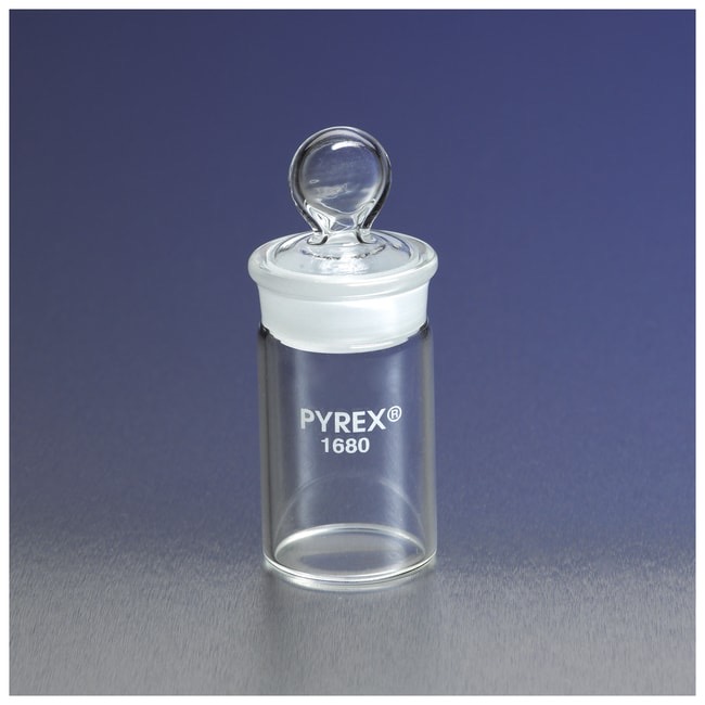 Corning™ PYREX™ Tall-Form Glass Weighing Bottles, 12 mL