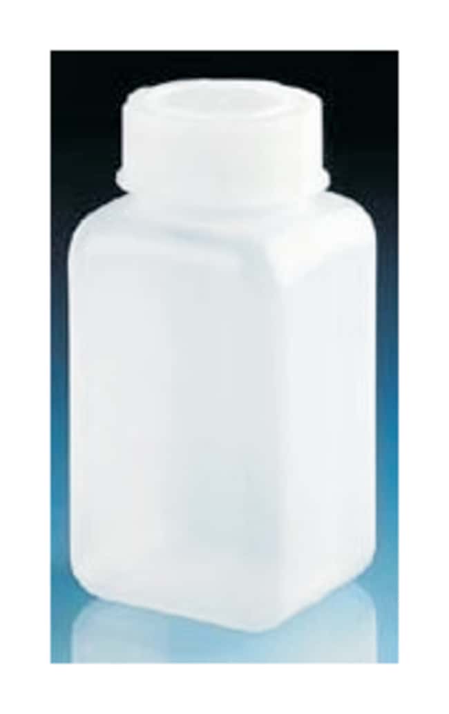 BrandTech™ VITLAB™ Wide-Mouth Square Bottles