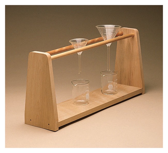 Bennett Wood Specialties Support for Eight Funnels or Beakers