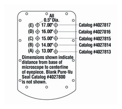 Labconco™ Pure-Vu™ Microscope Seals