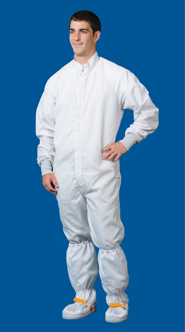 ESD Grid Cleanroom Coveralls