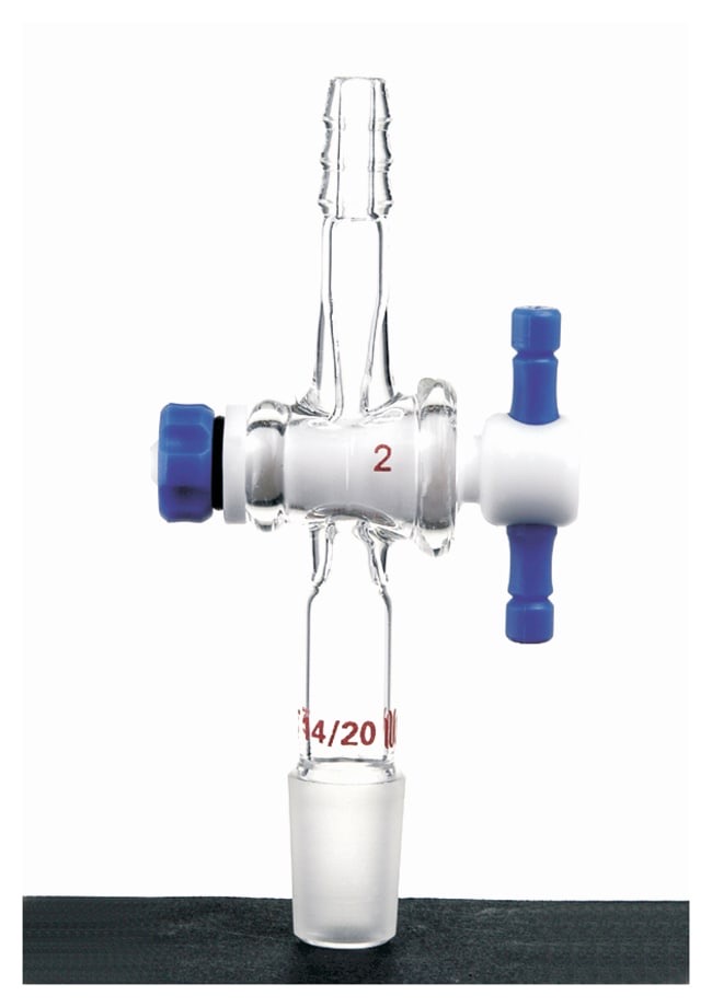 Synthware™ Flow Control Adapters with PTFE Stopcock