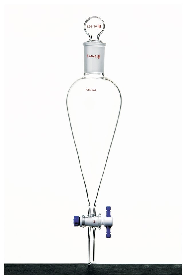 Synthware™ Separatory Funnel with Glass Stopper