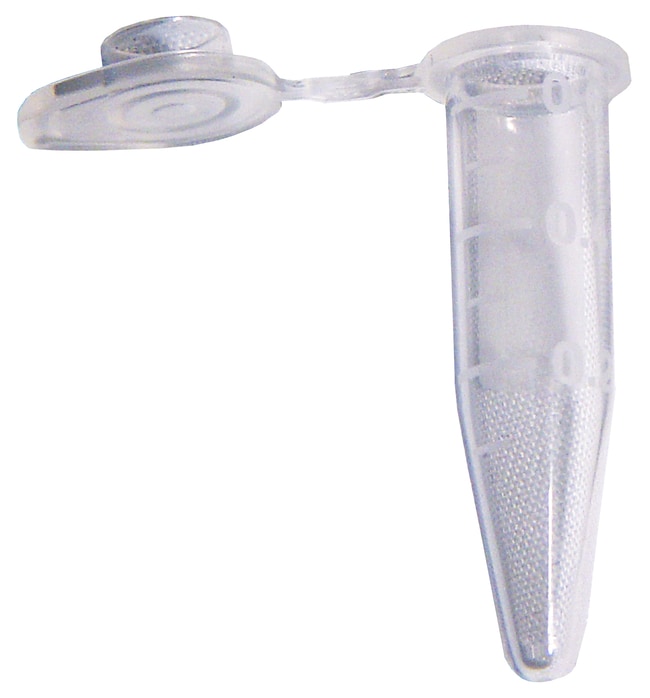 Micro-Centrifuge Tubes, 0.5ml Capacity, Graduated 100ul, Yellow, 1000 per Case