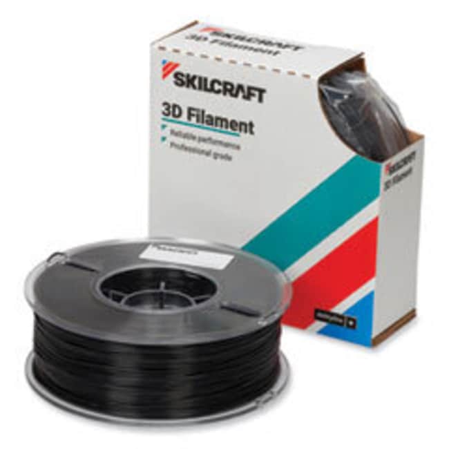 Enterprise Technology Solutions 7045017057352 Skilcraft 3d Printer Polylactic Acid Filament, 2.85 Mm, Black