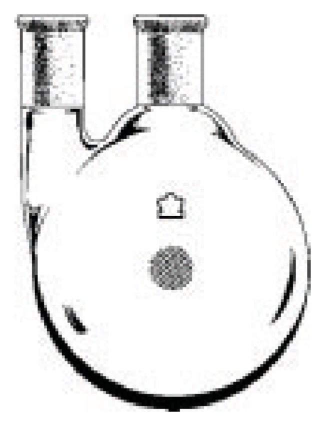 DWK Life Sciences Kimble™ Kontes™ Distilling Two-Neck Round-Bottom Heavy-Wall Flasks