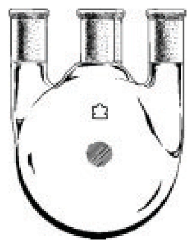 DWK Life Sciences Kimble™ Kontes™ Round-Bottom Four-Neck Heavy-Wall Distilling Flasks