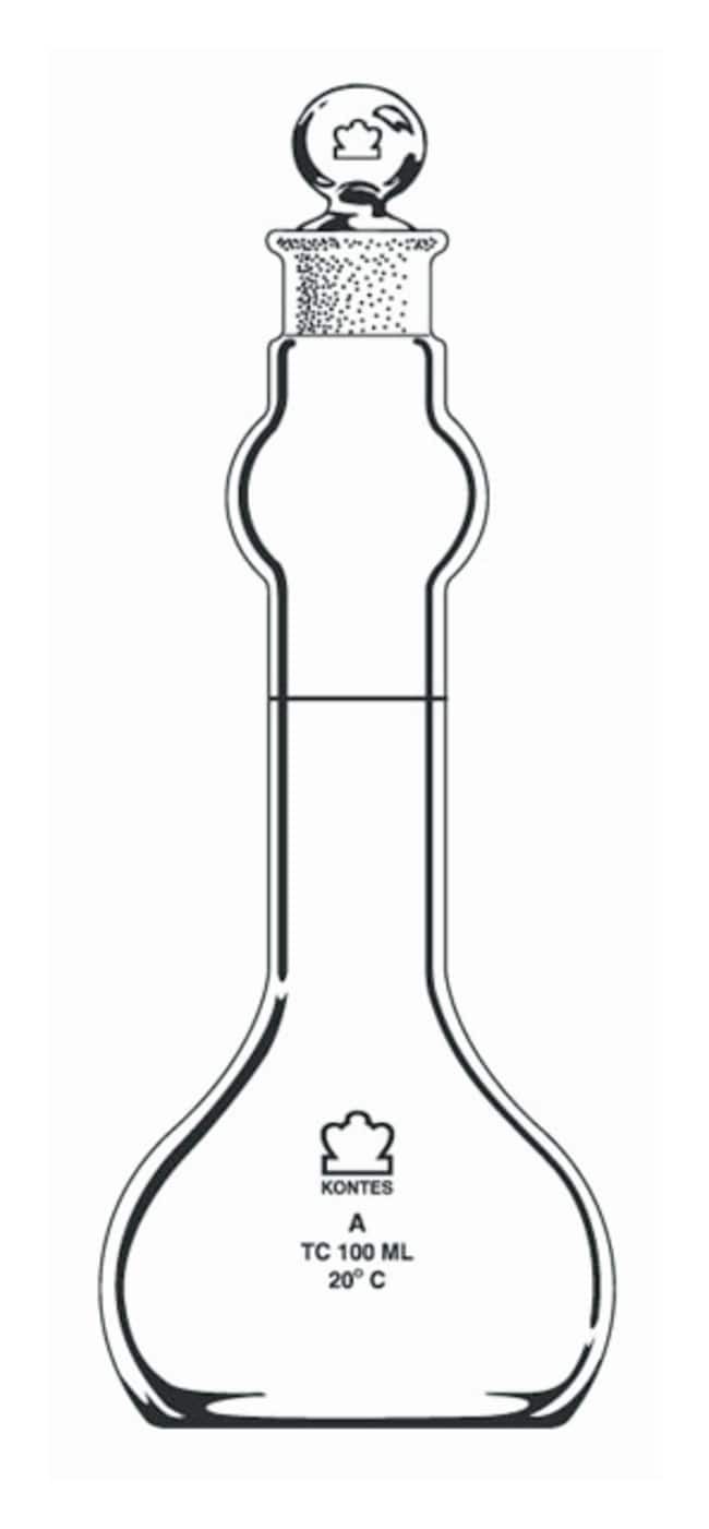 DWK Life Sciences Kimble™ Kontes™ Wide-Mouth Class A Volumetric Flasks