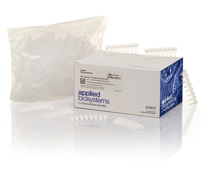 Applied Biosystems™ MicroAmp™ 8-Tube Strip, 0.2 mL