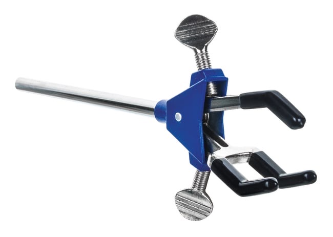 Eisco™ Premium Three-Finger Clamp with Dual Screw Adjustments