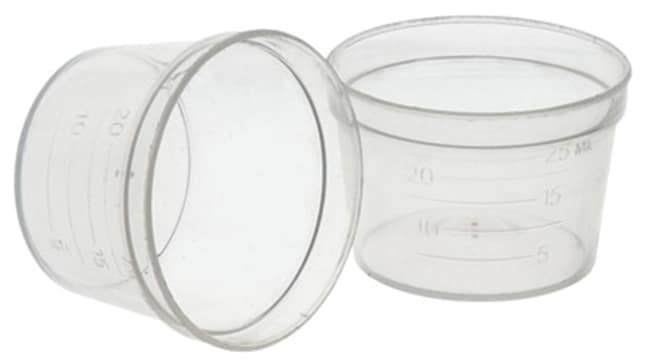 Eisco™ Small Graduated Cup, 25mL Capacity, 5mL Graduations