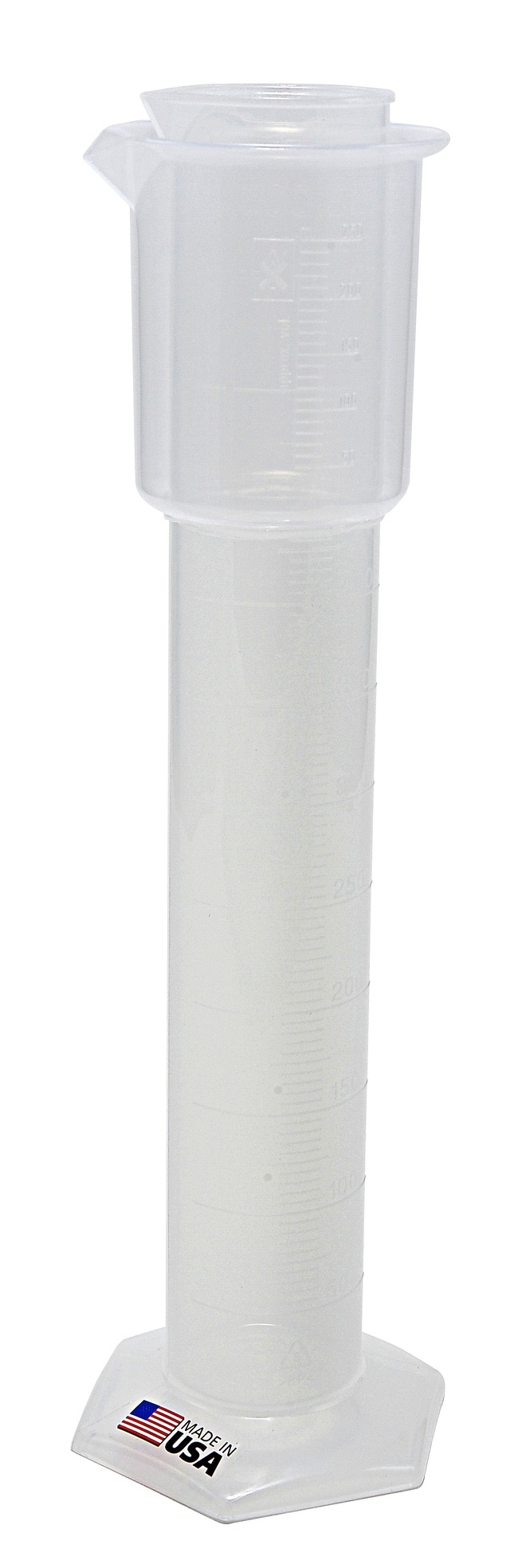 Fisherbrand™ Plastic 500mL Hydrometer Cylinders, Economy