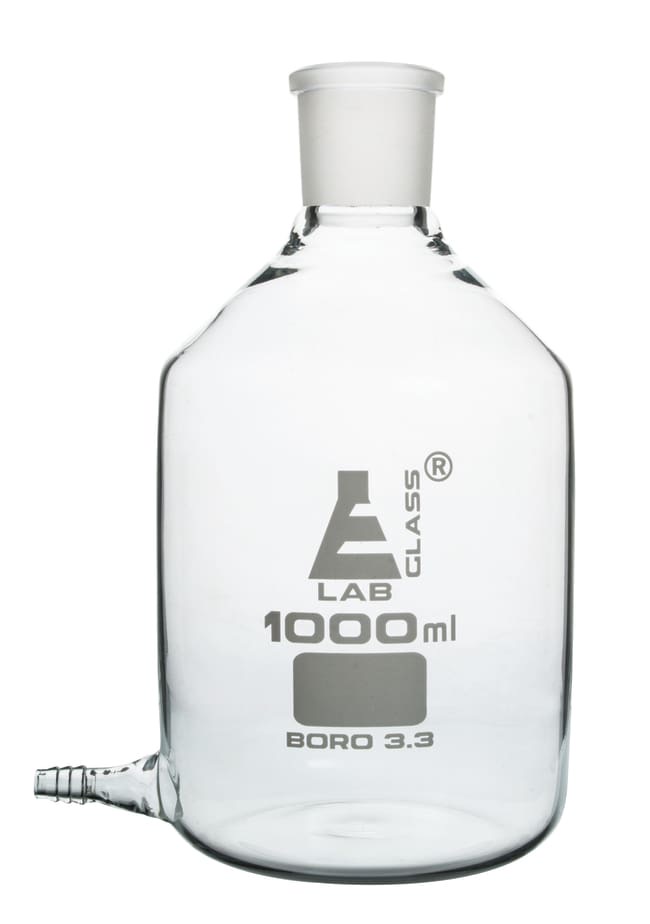Eisco™ Glass Aspirator Bottles with Tubulation