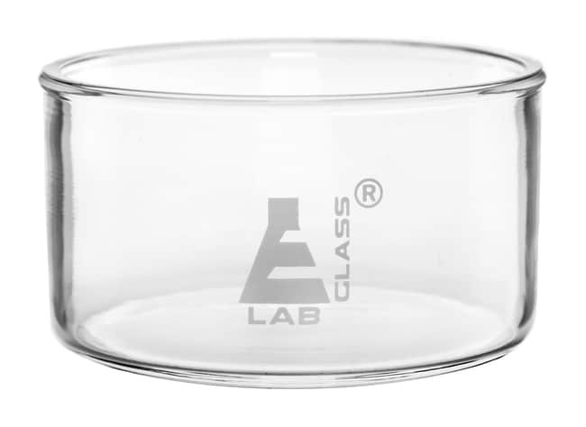 Eisco™ Flat-Bottom Glass Crystallizing Dishes