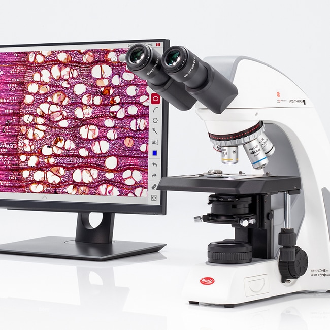 Motic Panthera Cloud Binocular Digital Microscope Plan Achromat Objectives UC (4X, 10X, 40X(S), 100X(S-oil))