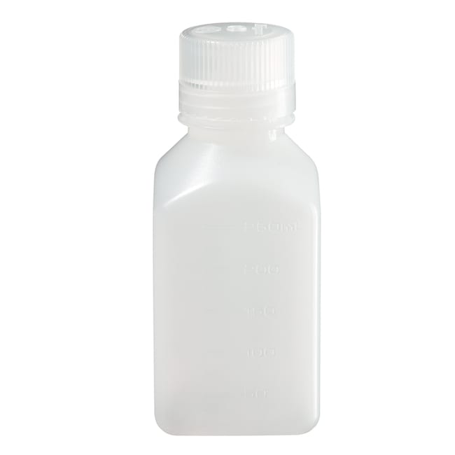 Thermo Scientific™ Nalgene™ Square HDPE Graduated Bottles with Closure, Bulk Pack