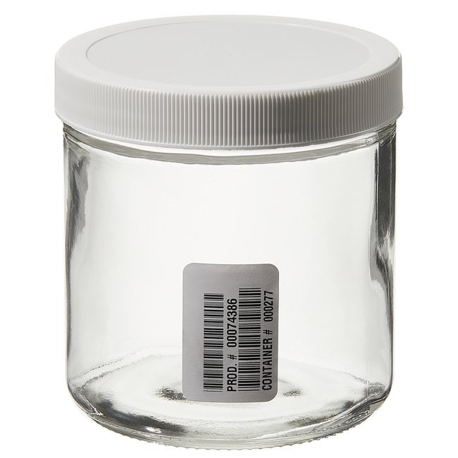 Thermo Scientific™ Wide-Mouth VOA Glass Jars with Closure