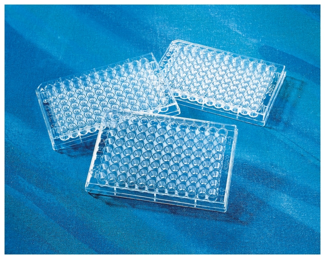 Corning Clear Polystyrene 96-Well Microplates Flat Bottom (F-well)