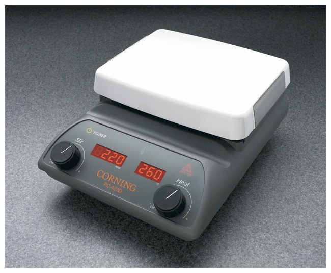 Corning Pyroceram Hotplate Stirrer, 550 C, Glass Ceramic EU