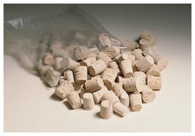 Fisherbrand™ Laboratory Grade Cork Stoppers, Assorted Sizes