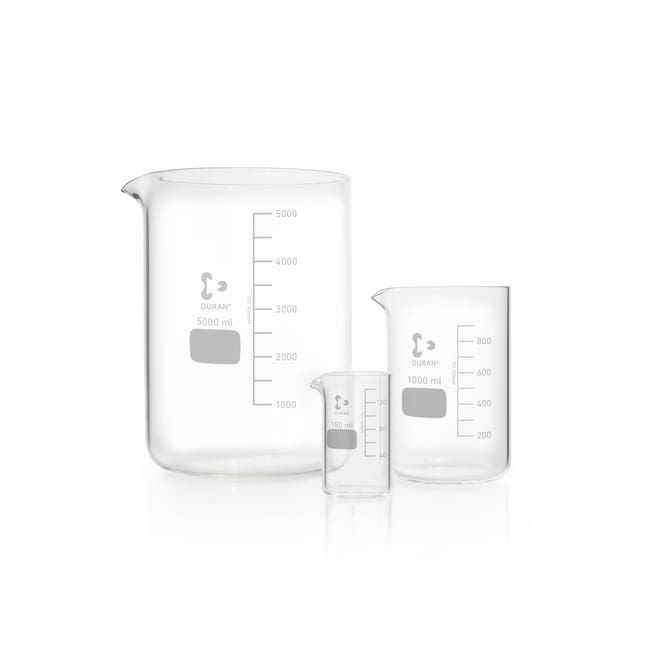 DWK Life Sciences DURAN™ Filtering Beakers with Heavy Wall