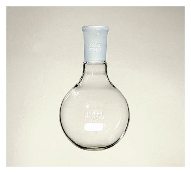 Corning™ PYREX™ Short Neck Round Bottom Flask, Standard Taper Joint