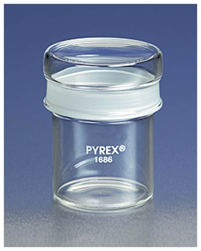 Corning™ PYREX™ Regular-Form Glass Weighing Bottles, 12 mL