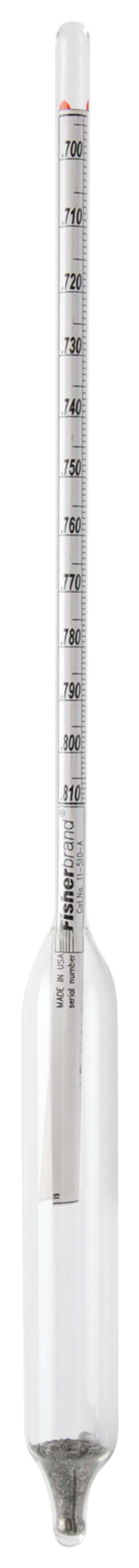 Fisherbrand™ Specific Gravity Hydrometers