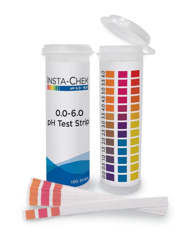 Micro Essential Lab Insta-Chek pH Test Strip, Range 0 to 6