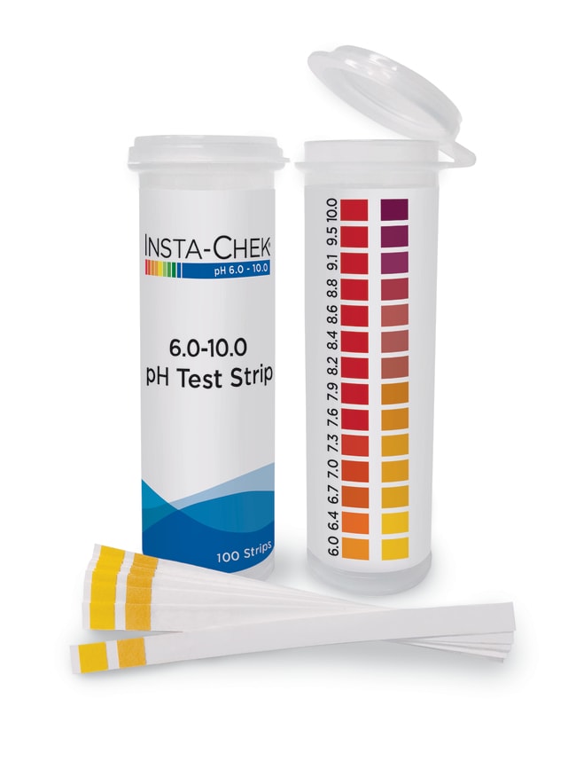Micro Essential Lab Insta-Chek pH Test Strip, Range 6 to 10