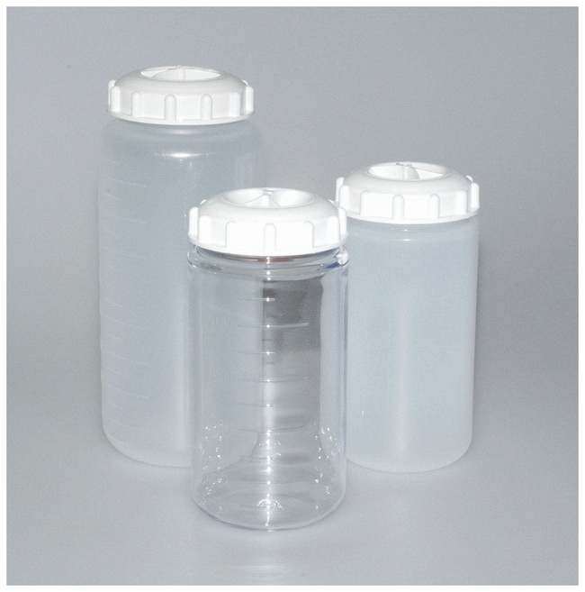 Fisherbrand™ Plastic Centrifuge Bottles with Caps