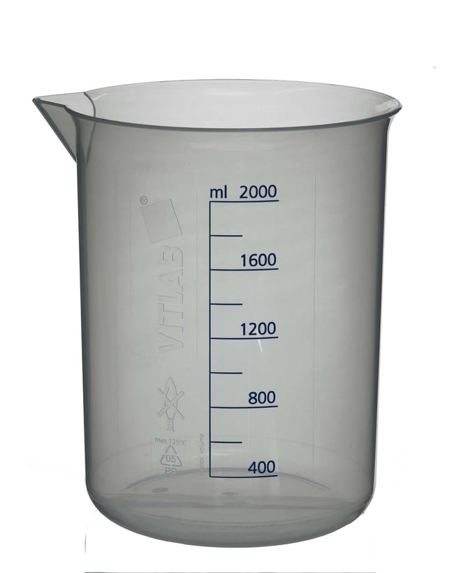 BRANDTECH™ VITLAB™ Polypropylene Griffin Beakers