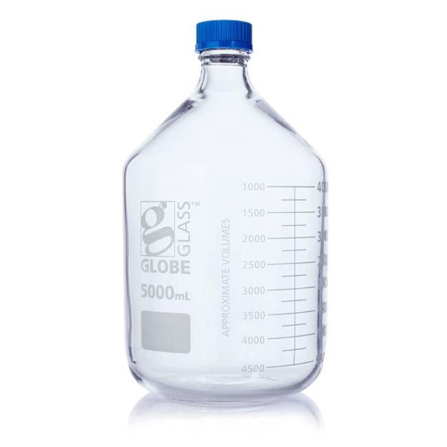 Globe Scientific Glass Media Bottles