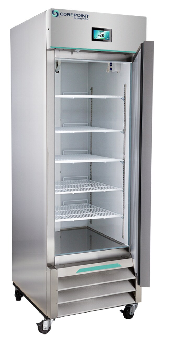 Corepoint Scientific White Diamond Series Laboratory and Medical Stainless Steel Freezer