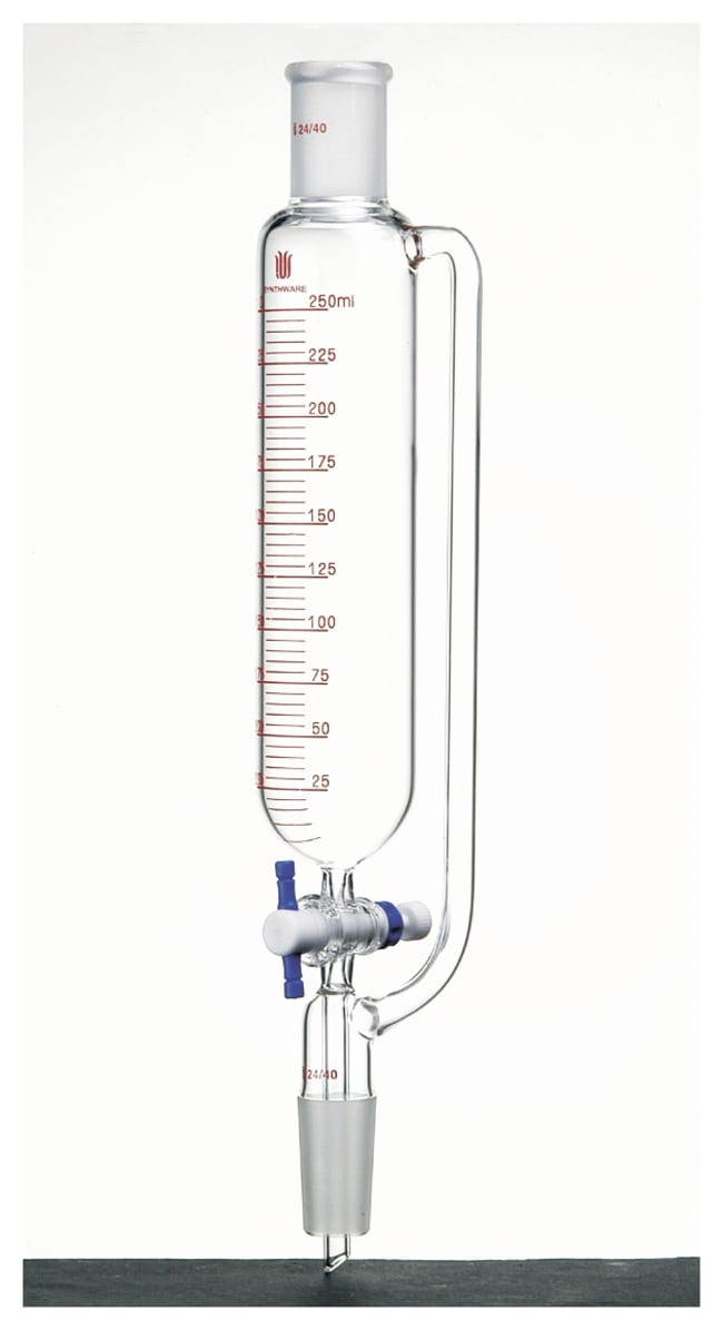 Synthware™ Pressure-Equalizing Funnel with Teflon™ Metering Stopcock, 10 mL