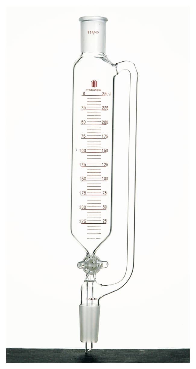 Synthware™ Pressure-Equalizing Addition Funnel with Glass Stopcock, 250 mL