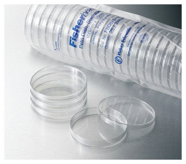 Fisherbrand™ Petri Dishes with Clear Lid