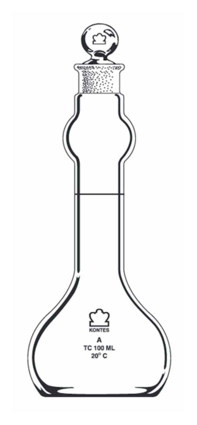 DWK Life Sciences Kimble™ Kontes™ Wide-Mouth Class A Volumetric Flasks