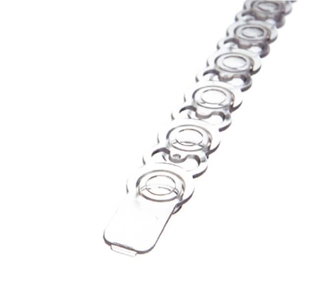 Thermo Scientific™ Flat Caps for UTW PCR Plates, Strips of 8, Optical Clear